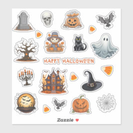 Halloween Stickers | Halloween Journal Stickers