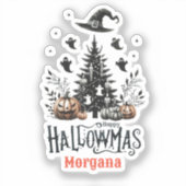 Halloween Stickers Halloween Kerst Mashup (Voorkant)