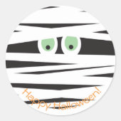 Halloween Stickers met Mummy Design (Voorkant)