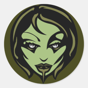 Halloween Stickers Personaliseerde Zombie Stickers