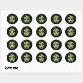 Halloween Stickers Personaliseerde Zombie Stickers (Vel)