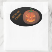 Halloween Stickers Personalized Pumpkin Stickers (Tas)