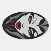 Halloween Stickers Personalized Vampire Stickers (Voorkant)