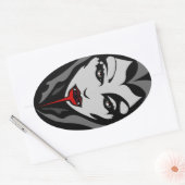 Halloween Stickers Personalized Vampire Stickers (Envelop)