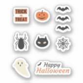 Halloween Stickers Set (Voorkant)