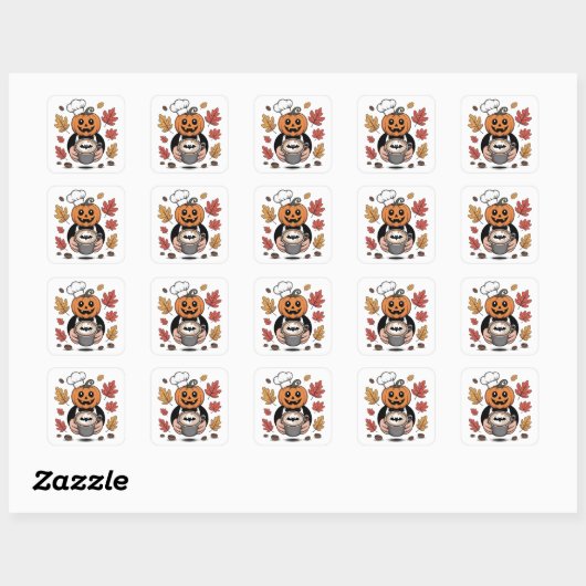 Halloween Stickers - Spooky, Leuke & Feestelijke D (Vel)
