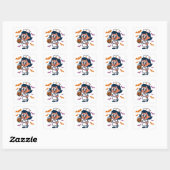 Halloween Stickers - Spooky, Leuke & Feestelijke D (Vel)