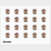 Halloween Stickers - Spooky, Leuke & Feestelijke D (Vel)