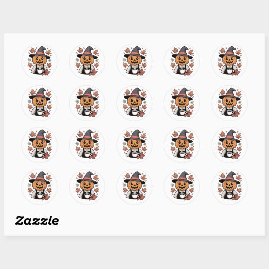 Halloween Stickers - Spooky, Leuke & Feestelijke D (Vel)