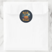 Halloween Stickers 'Trick or treat' Jack O Lantern (Tas)