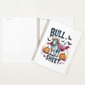Halloween stiervel, Grappige spookkoe Planner (Display)