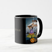 Halloween stijl collectie mok (Voorkant rechts)