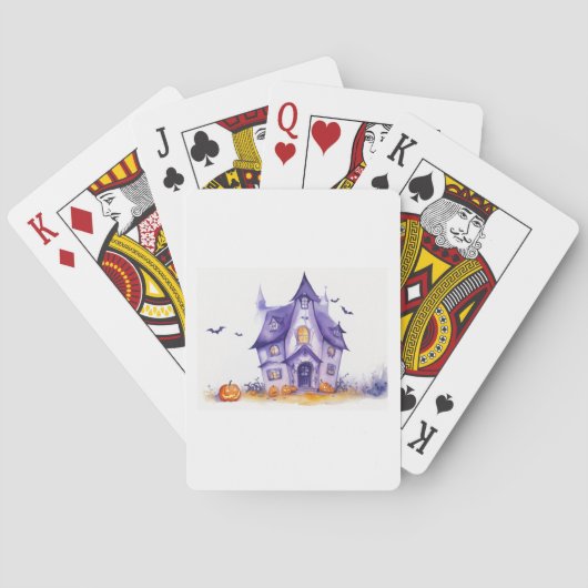 Halloween stijl van hoge kwaliteit pokerkaarten (Achterkant)