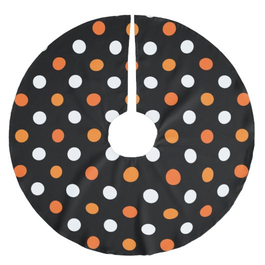 Halloween Stippen Kerstboom Rok (Voorkant)