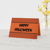 Halloween Stitches Kaart (Gele Bloem)