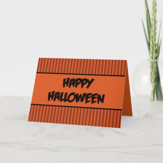Halloween Stitches Kaart (Voorkant)