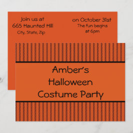 Halloween Stitches Kaart