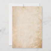 Halloween stock de bar thema uitnodiging (Achterkant)