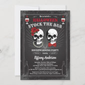 Halloween Stock The Bar Kaart (Voorkant)