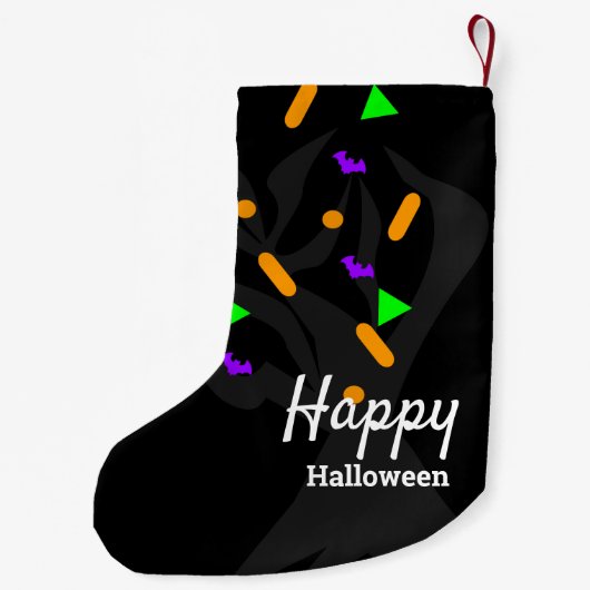 Halloween Stocking | Spookbomen Kleine Kerstsok (Achterkant)