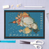  Halloween Storytime Little Witch Black Cat Tissuepapier (Craft)