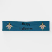 Halloween Straw Scarecrow en Ravens Custom Spandoek (Horizontaal)
