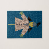 Halloween Straw Scarecrow en Ravens Legpuzzel (Horizontaal)