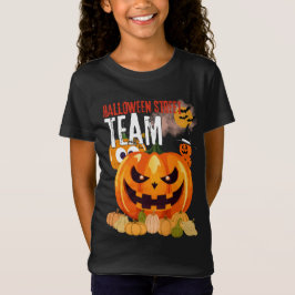 Halloween Street Team Boo Grappig en Schattige T-S T-shirt