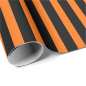 Halloween Strepen Cadeaupapier (Rol Hoek)