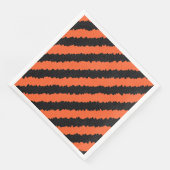 halloween strepen papier servetten (Hoek)