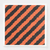 halloween strepen papier servetten (Voorkant)