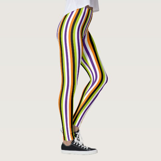 Halloween Stripe Leggings (Rechts)