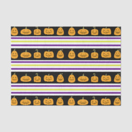 Halloween Stripe-weefselpapier Tissuepapier