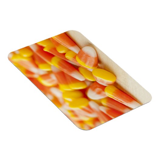 Halloween Striped Candy Corn Magneet (Rechterzijde)