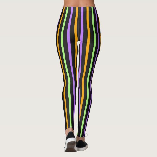 HALLOWEEN STRIPED LEGGINGS (Achterkant)