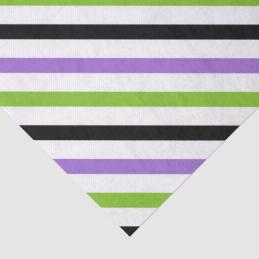 Halloween Stripes – Bold Diagonal Pattern Tissuepapier (Detail)