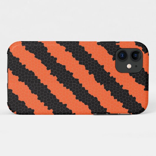 halloween stripes Case-Mate iPhone case (Achterkant (horizontaal))