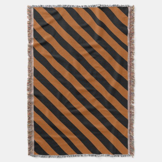 Halloween Stripes Deken (Voorkant Verticaal)