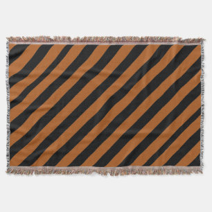 Halloween Stripes Deken