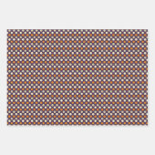 Halloween Stripes en Stippen Patroon Inpakpapier Vel (Voorkant 3)