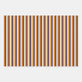 Halloween Stripes en Stippen Patroon Inpakpapier Vel (Voorkant 2)