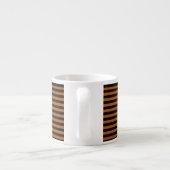 Halloween Stripes Espresso Kop (Achterkant)