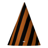 Halloween Stripes Feesthoedjes (Links)