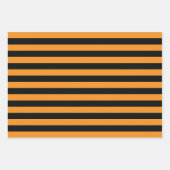Halloween Stripes Inpakpapier Vel (Voorkant 2)