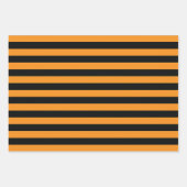 Halloween Stripes Inpakpapier Vel (Voorkant)