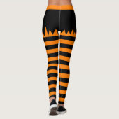 Halloween Stripes Leggings (Achterkant)