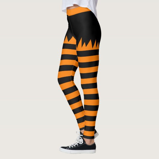 Halloween Stripes Leggings (Links)