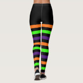 Halloween Stripes Leggings (Achterkant)