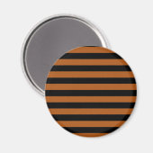 Halloween Stripes Magneet (Voorkant / Achterkant)