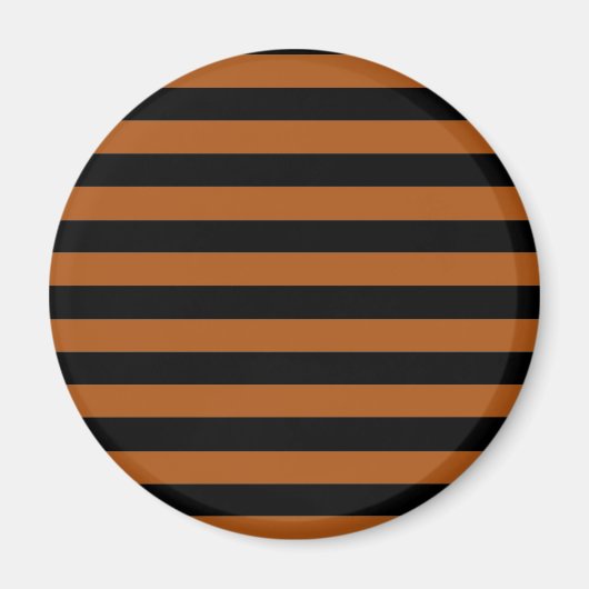 Halloween Stripes Magneet (Voorkant)